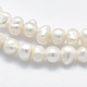 Grade AA Natural Cultured Freshwater Pearl Beads Strands UK-PEAR-F007-61-3