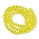 Faceted Bicone Glass Beads Strands UK-EGLA-P017-4mm-05-2