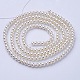 Glass Pearl Beads Strands UK-HY-4D-B02-1-1