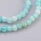 Natural Amazonite Beads Strands UK-G-F568-128-2mm-3