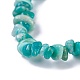 Natural Amazonite Beads Stretch Bracelets UK-BJEW-JB04152-09-2
