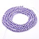 Glass Pearl Beads Strands UK-HY-4D-B25-1