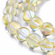 Synthetic Moonstone Beads Strands UK-G-F143-8mm-13-3