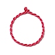 Nylon Rattail Satin Cord Bracelet Making UK-AJEW-JB00019-2