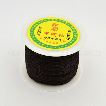 Round String Thread Polyester Fibre Cords UK-OCOR-J001-02-1MM-K-1