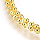 Stainless Steel Ball Chain Necklace Making UK-MAK-L019-01E-G-2