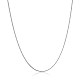 925 Sterling Silver Chain Necklaces UK-NJEW-BB30138-20-1