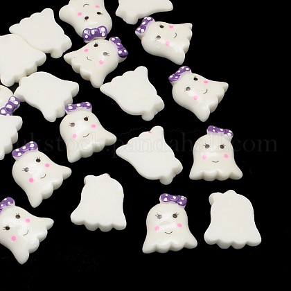 Ghost Resin Cabochons UK-CRES-R183-48-K-1