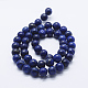 Natural Lapis Lazuli Beads Strands UK-G-P348-01-4mm-2