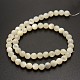 Round White Shell Beads Strands UK-BSHE-N006-02-4mm-3