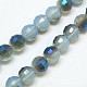 Electroplate Glass Beads Strands UK-EGLA-E009-10mm-H25-K-1