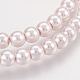 Glass Pearl Beads Strands UK-HY-8D-B43-3
