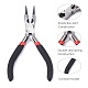 Carbon Steel Jewelry Pliers for Jewelry Making Supplies UK-PT-S054-1-2
