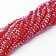 Electroplate Glass Beads Strands UK-GR4MMY-47AB-1
