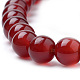 Natural Carnelian Beads Strands UK-G-S259-32-8mm-3