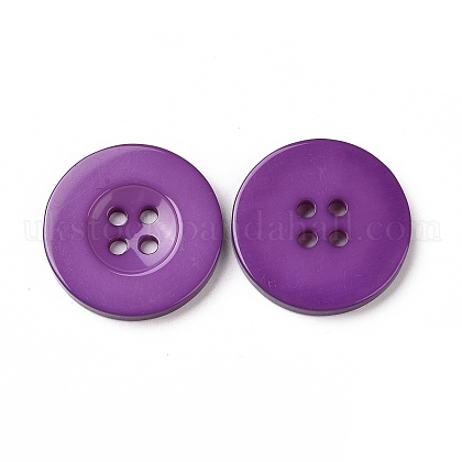 Resin Buttons UK-RESI-D033-25mm-09-1
