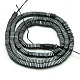 Electroplate Non-magnetic Synthetic Hematite Heishi Beads Strands UK-G-UK0017-02A-2
