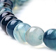 Natural Striped Agate/Banded Agate Beads Strands UK-G-S259-04C-8mm-3