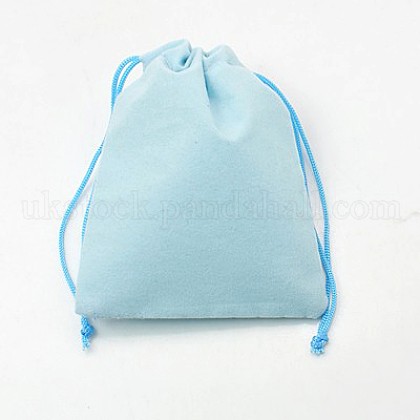 Velvet Cloth Drawstring Bags UK-TP-C001-50x70mm-3-1