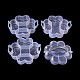3 Layers Total of 14 Compartments Flower Shaped Plastic Bead Storage Containers UK-CON-L001-06-4