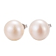Valentine Presents for Her 925 Sterling Silver Ball Stud Earrings UK-EJEW-D029-10mm-2-4