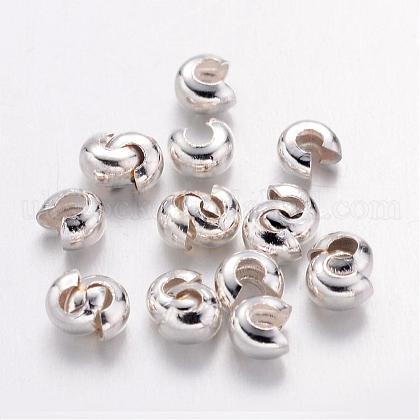 Iron Crimp Beads Covers UK-X-IFIN-H028-S-1