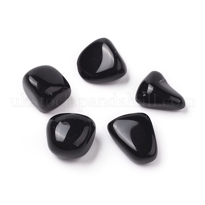 Natural Black Obsidian Beads UK-G-K302-A11-1
