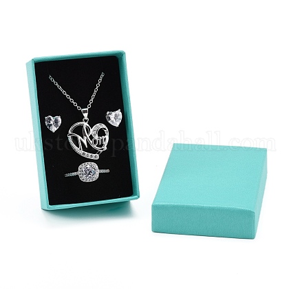 Cardboard Gift Box Jewelry  Boxes UK-CBOX-F004-04A-1