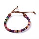 Rope Cloth Ethnic Cords Bracelets UK-BJEW-JB04183-M-2