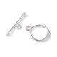 925 Sterling Silver Toggle Clasps UK-STER-A008-37-2
