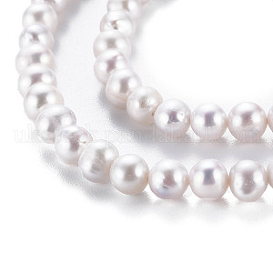 Natural Keshi Pearl Beads Strands UK-PEAR-S020-F02