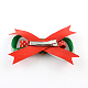 Christmas Theme Grosgrain Bowknot Alligator Hair Clips UK-PHAR-R167-13-K-2