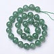 Natural Green Aventurine Beads Strands UK-G-D855-09-6mm-2