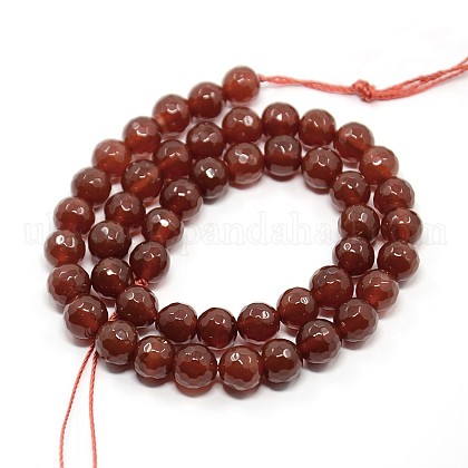 Natural Carnelian Beads Strands UK-GSF12MMC060-K-1