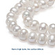 Natural Cultured Freshwater Pearl Beads Strands UK-PEAR-F004-57-4