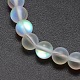 Synthetic Moonstone Beads Strands UK-G-F142-8mm-01-3
