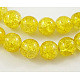 Crackle Glass Beads Strands UK-GGC10mm008-K-1