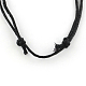 Waxed Cotton Cord Necklace Making UK-X-NJEW-R186-03-2