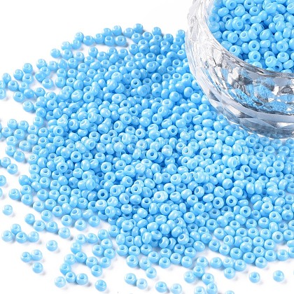 11/0 Grade A Baking Paint Glass Seed Beads UK-X-SEED-N001-A-1019-1