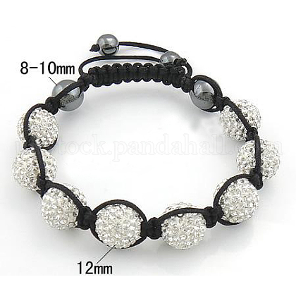 Fashion Diamond Bracelets UK-BJEW-N138-46-K-1