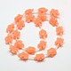 Synthetic Coral Beads Strands UK-CORA-L020-A-02-K-2