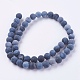 Natural Weathered Agate Beads Strands UK-G-G589-8mm-07-2