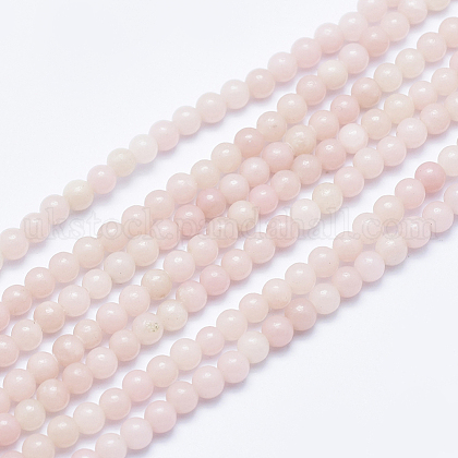 Natural Pink Opal Beads Strands UK-G-E444-28-4mm-1