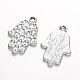 Alloy Palm Pendants&nbsp;UK-PALLOY-M179-22-AAA-2