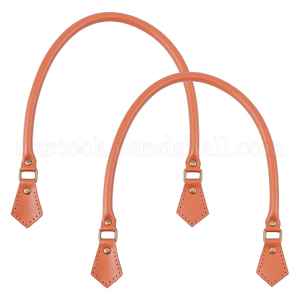 Cowhide Leather Cord Bag Handles UK-FIND-WH0046-02A-1