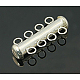 Sterling Silver Slide Lock Clasps UK-STER-A015-8-K-2