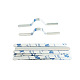 Aluminum Nose Bridge Wire for N95 Mouth Cover UK-X-AJEW-E034-66-3