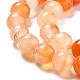 Natural Carnelian Beads Strands UK-G-N0006-8mm-17-2