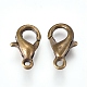 Zinc Alloy Lobster Claw Clasps UK-E103-M-2