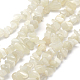 Natural White Moonstone Beads Strands UK-X-G-P332-01-1
